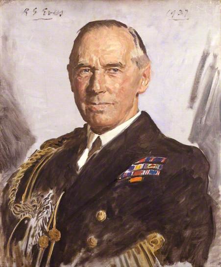 CHATFIELD Alfred Ernle Montacute 1873-1967 Admiral painting.jpg